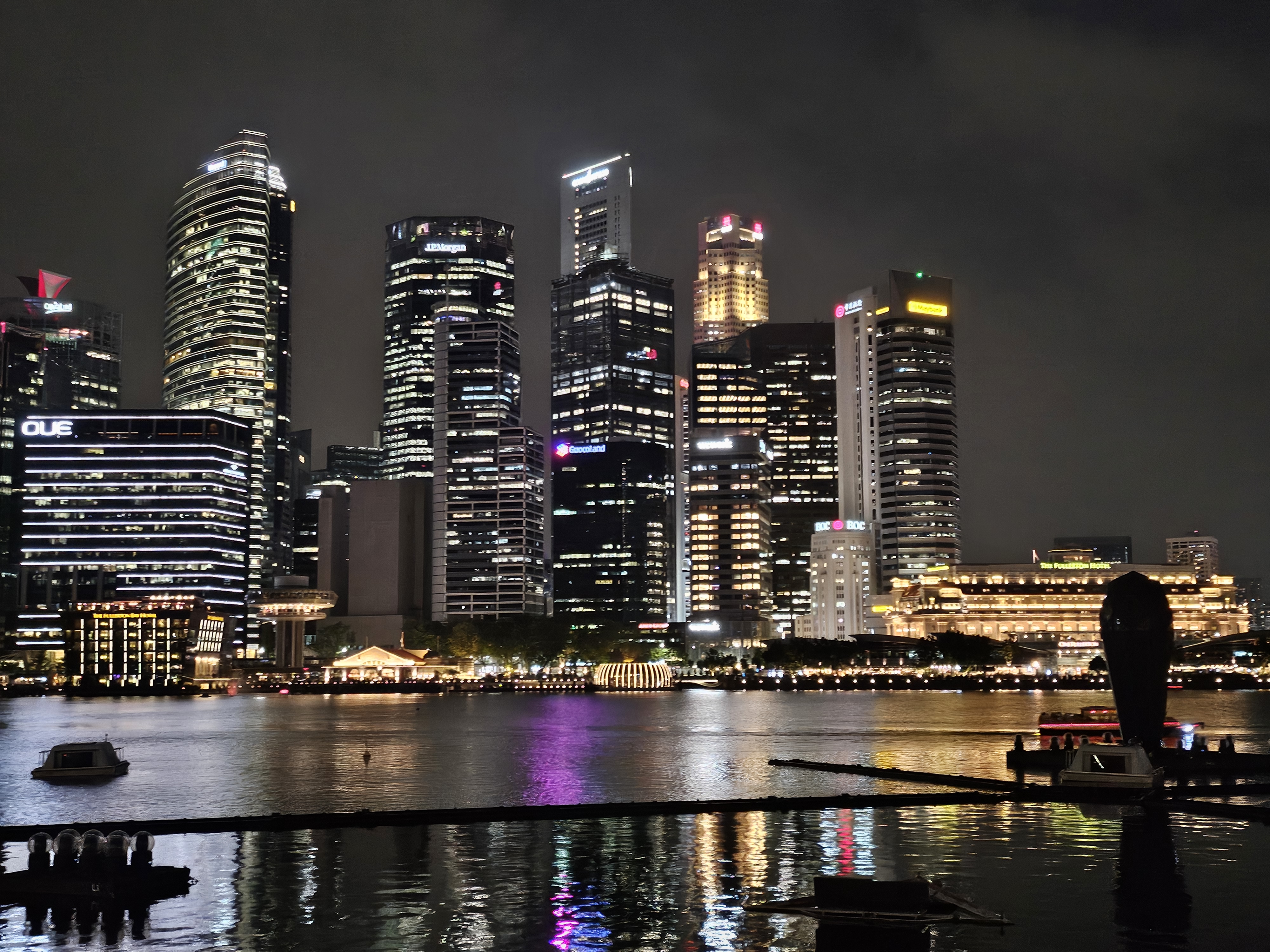 싱가포르 리버크루즈 탑승 장소 및 야경 시간