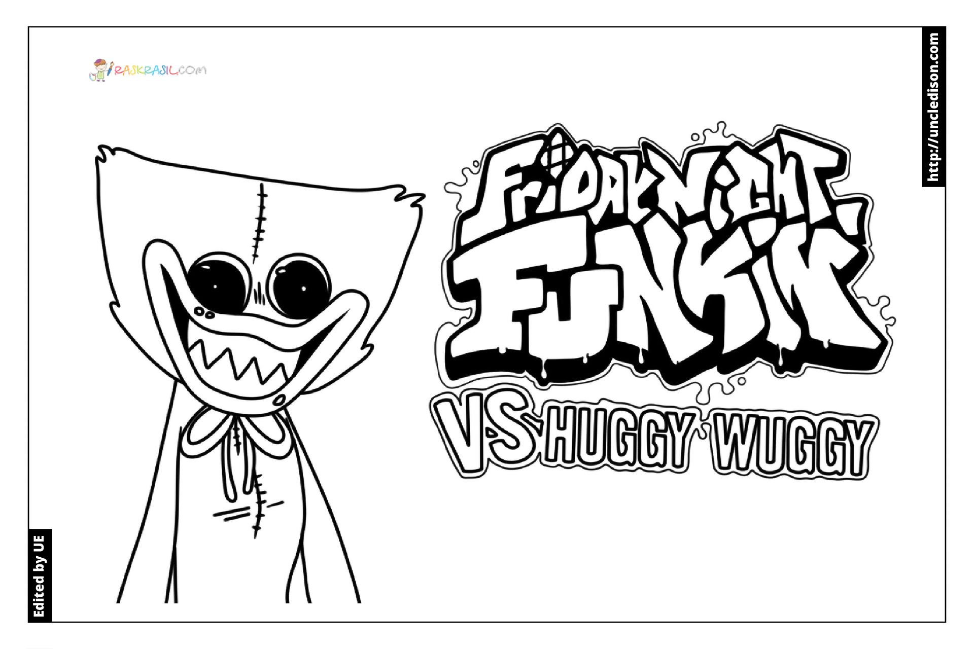 허기워기 색칠공부 도안