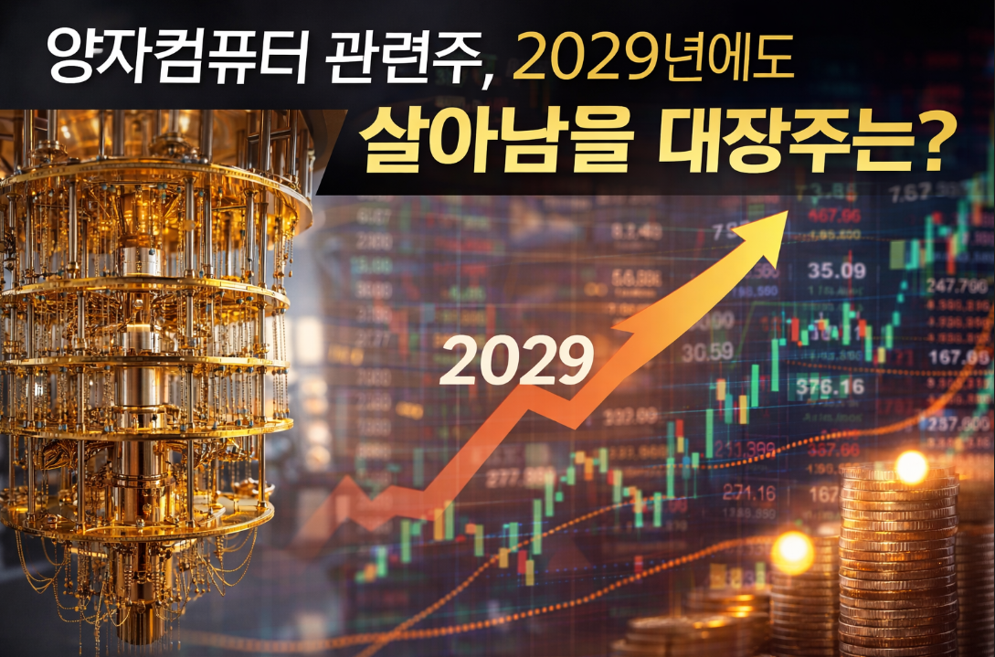 2029년까지 살아남을 양자컴퓨터 대장주 총정리