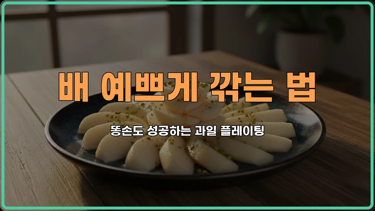 배예쁘게깎는법