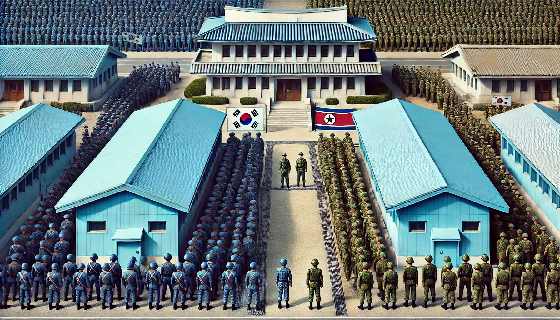 판문점 가상 이미지