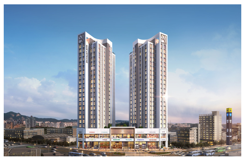 창동 다우아트리체 조감도