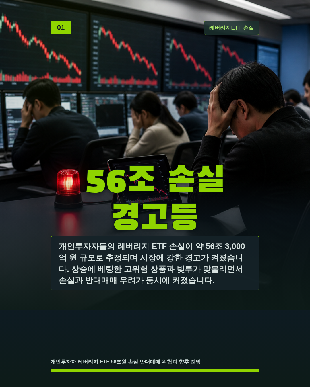 56조 손실 경고등