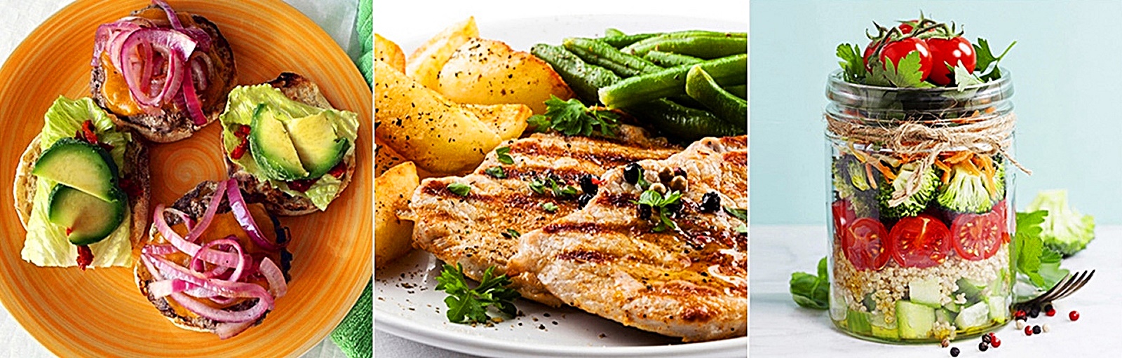 두부 닭가슴살 스테이크 요리 3가지