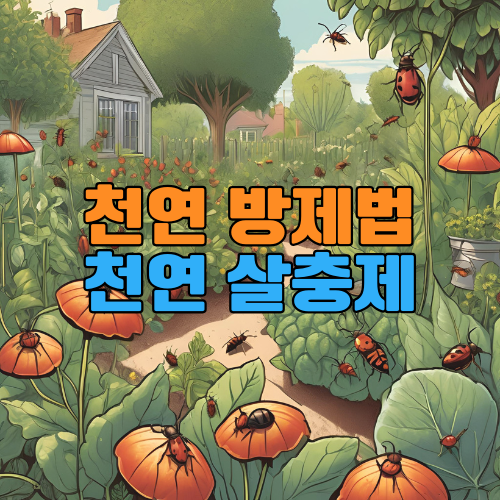 친환경 방제법 &amp; 천연 살충제 만드는 법 – 안전한 텃밭 관리의 핵심