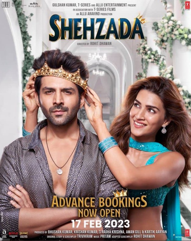 최신 인기 세계 넷플릭스 영화 순위 9위 Shehzada