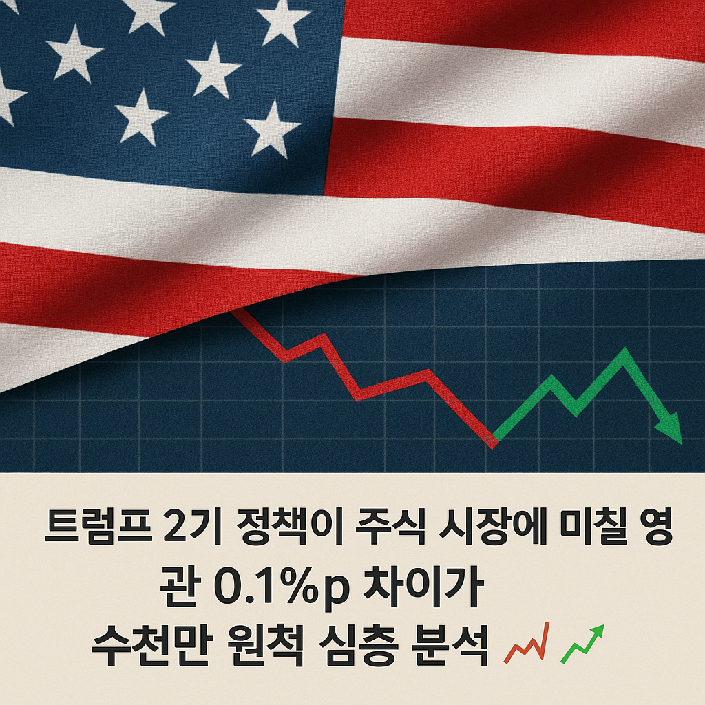 트럼프 2기 정책이 주식 시장에 미칠 영향: 관세, 법인세, 에너지 정책 심층 분석 📉📈