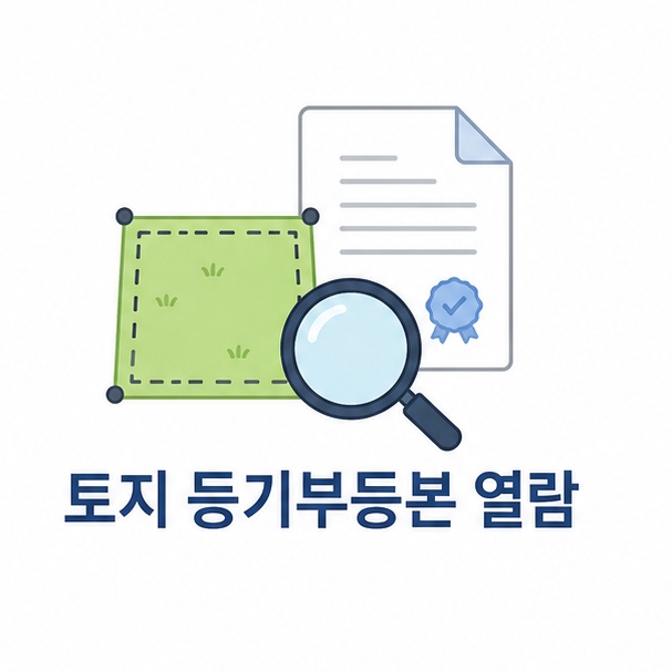 토지 등기부등본 열람 방법 안내