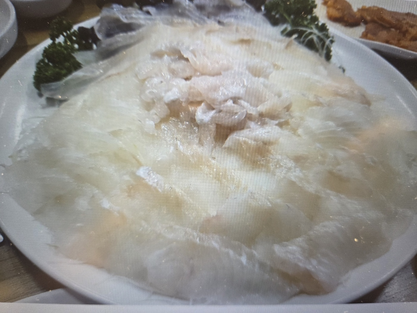 광어회