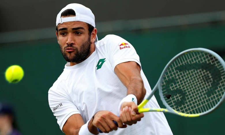 ATP 프로 테니스 선수들의 라켓 정보 베레티니