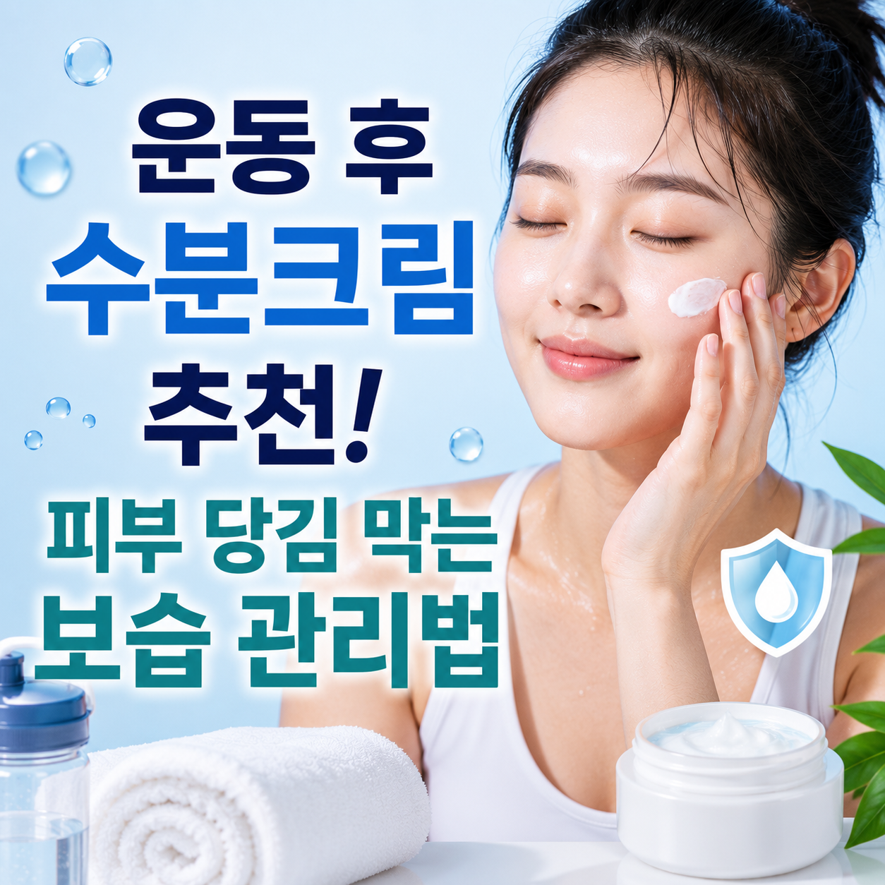 운동 후 수분크림 추천