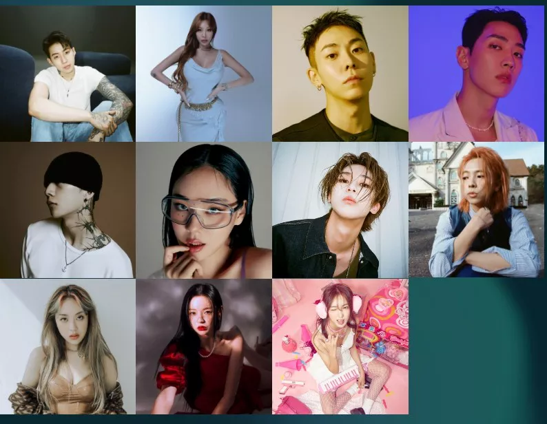 워터밤 속초 라인업