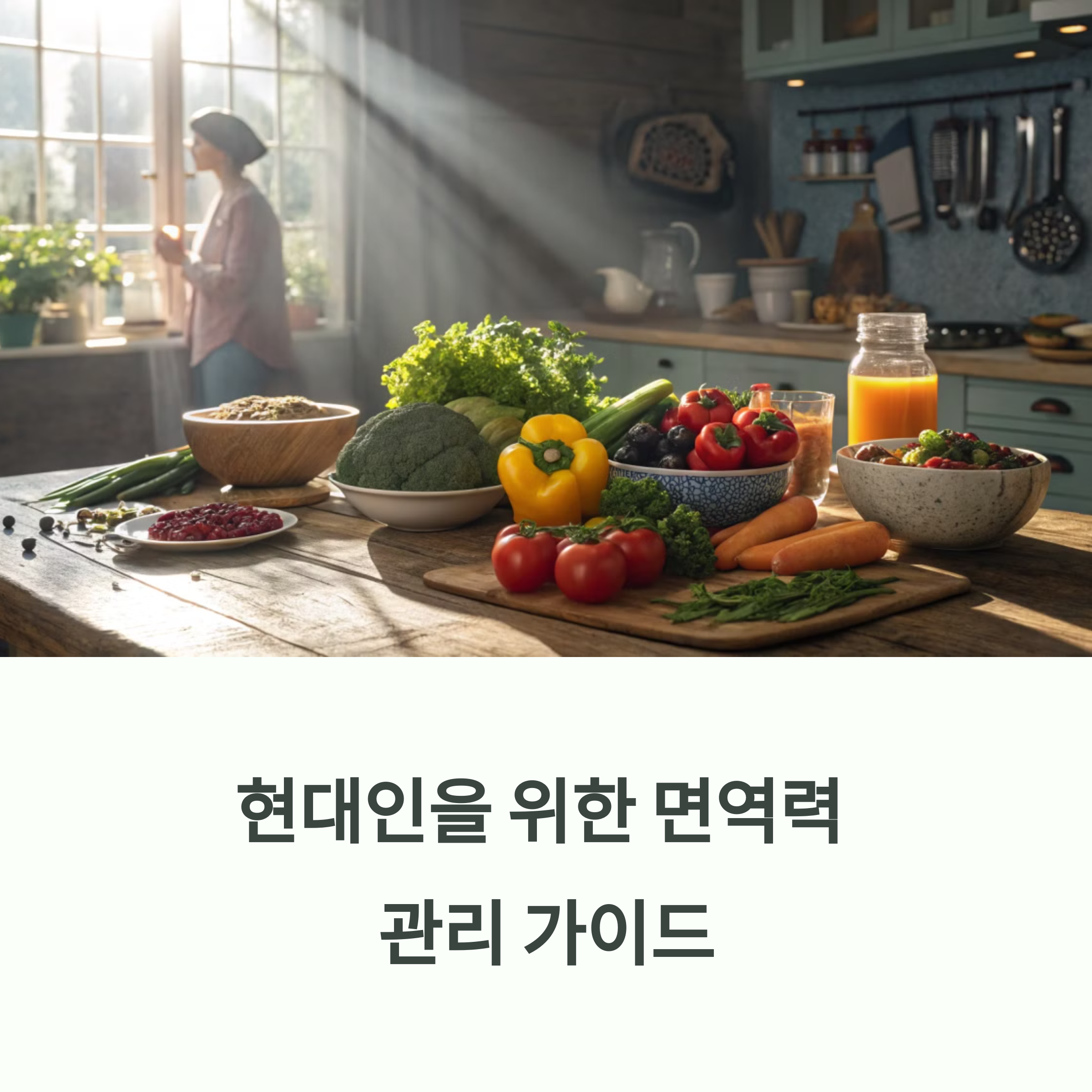 면역력에 좋은 음식 vs 영양제, 당신의 선택은?
