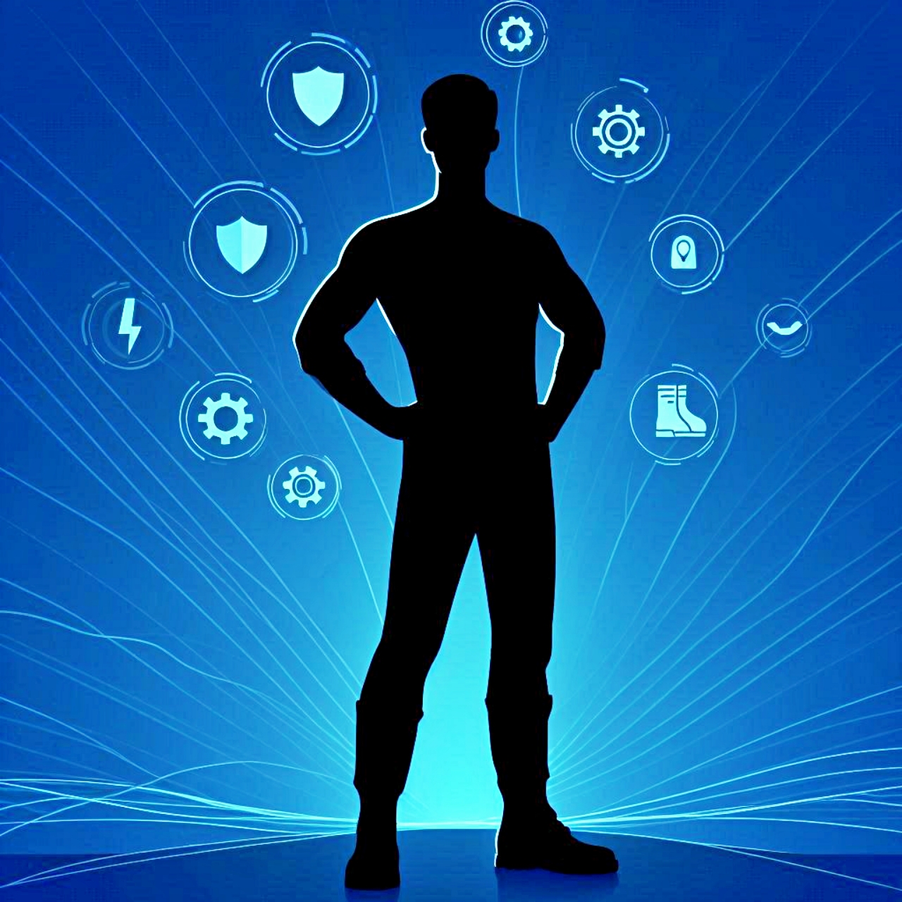 테토남 특징을 표현한 그림