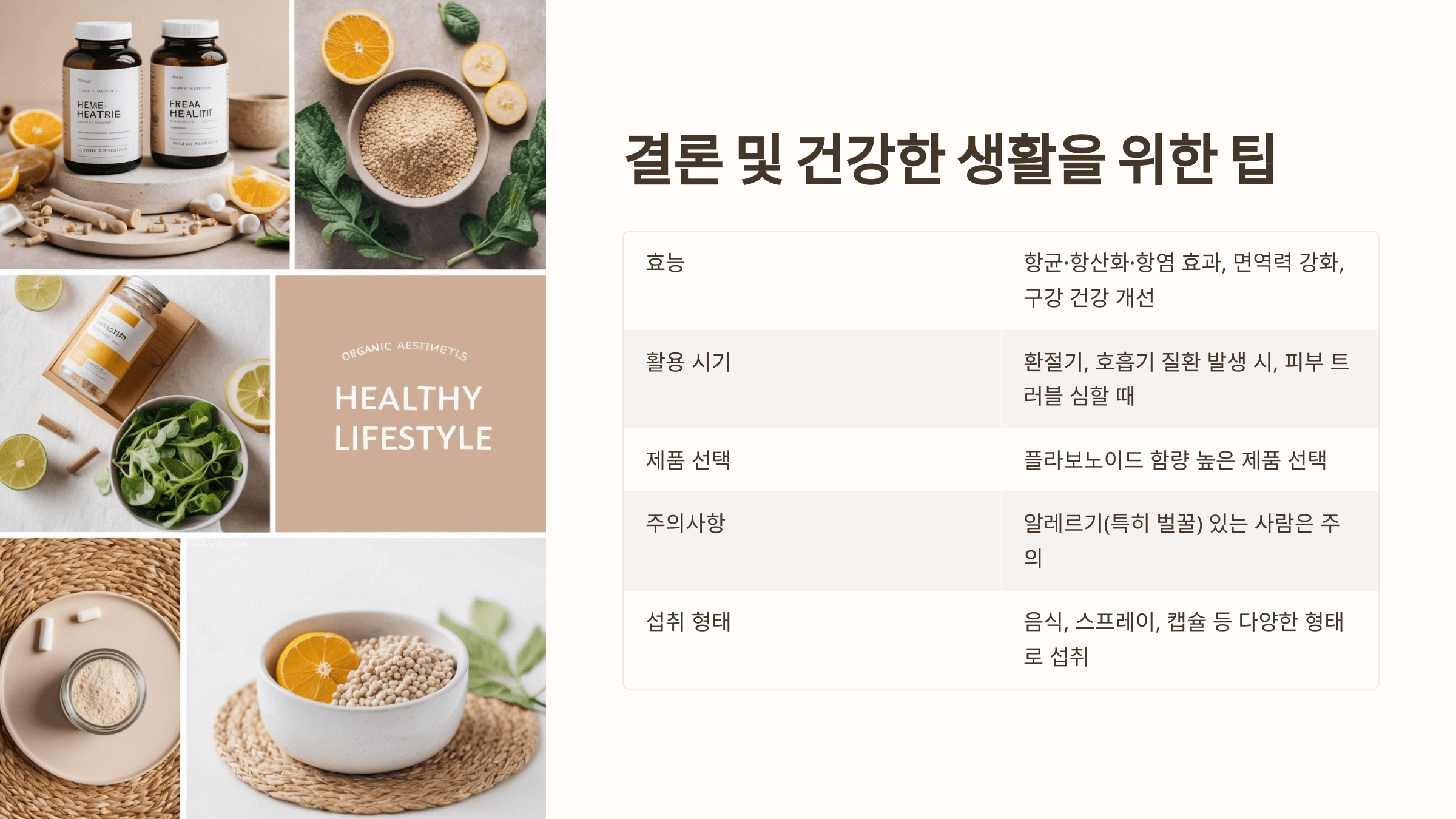 프로폴리스와 관련된 사진입니다.