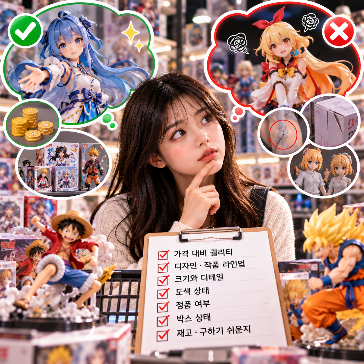 경품 피규어 장단점과 구매할 때 볼 것