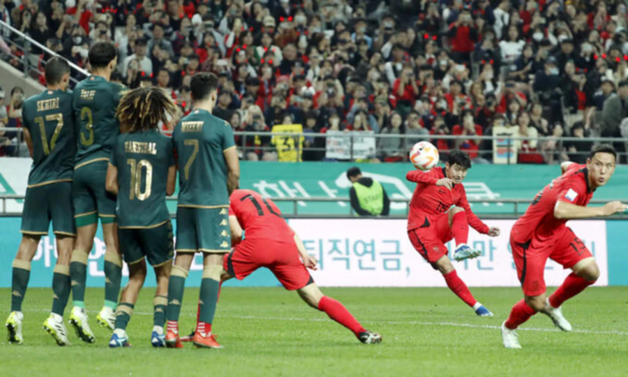 한국 대 튀니지 평가전 하이라이트
