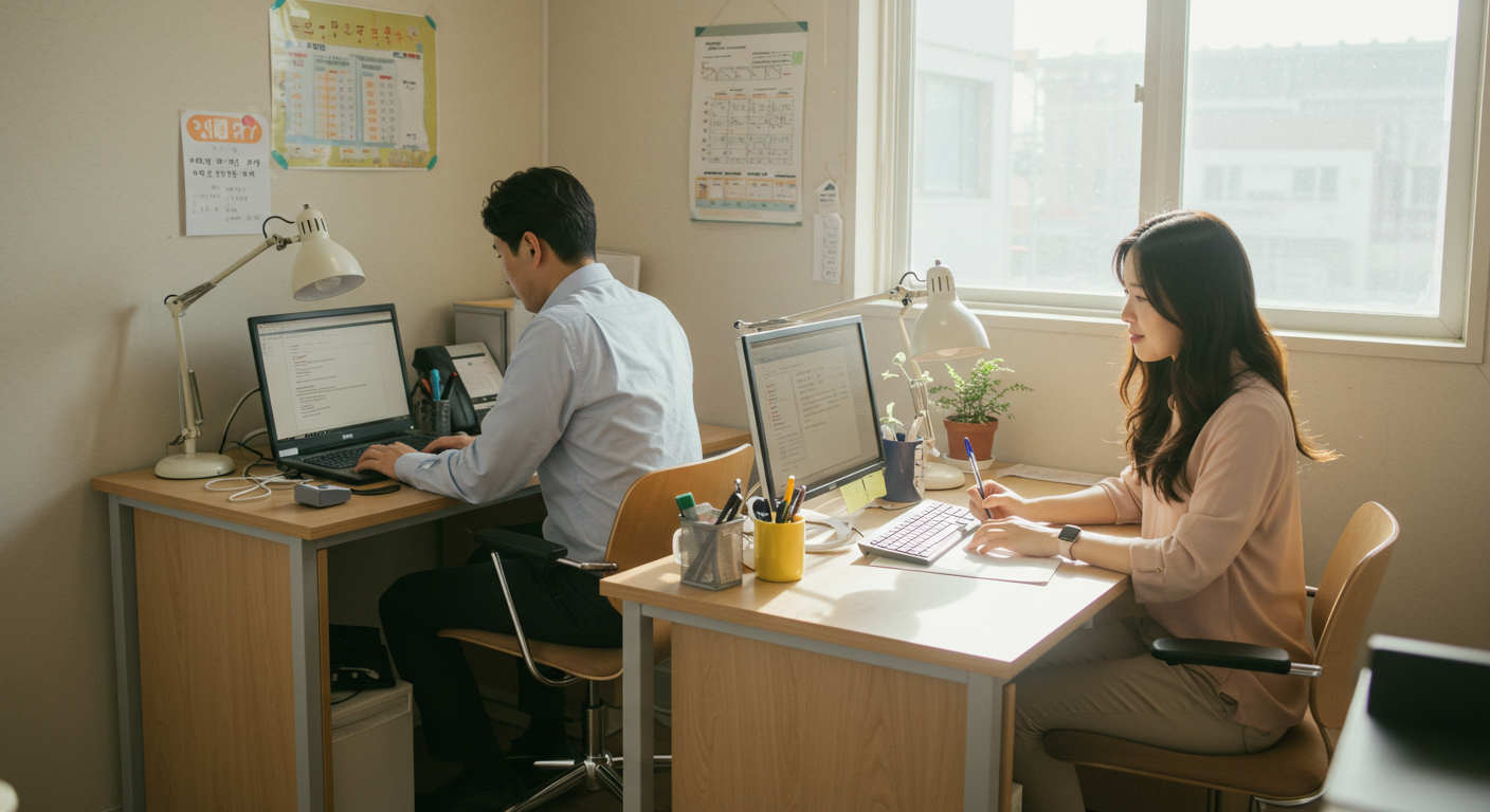 DIY 1인 사무실 인테리어