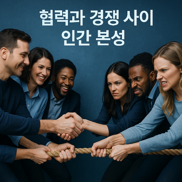 사회적 동물로서의 인간, 협력과 경쟁의 균형