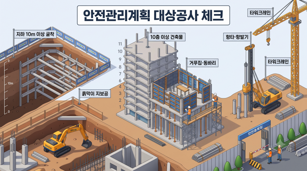 안전관리계획 대상