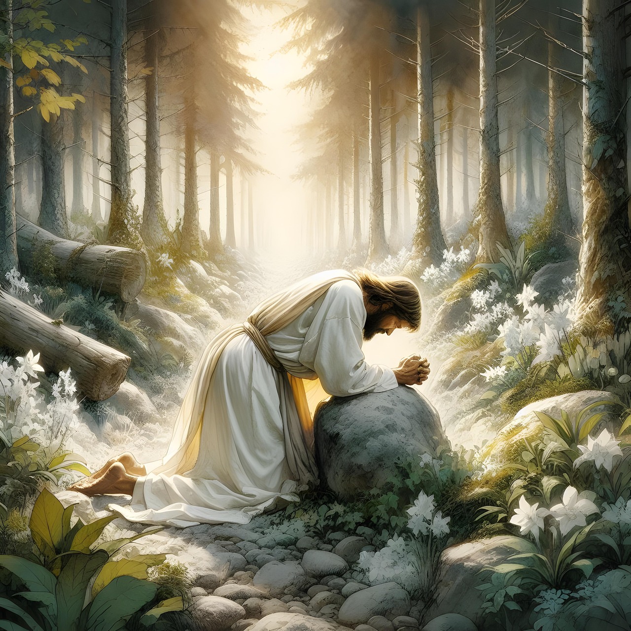 기도하는 사무엘