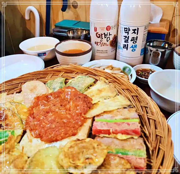 사당 이수 맛집 모듬전, 육전, 동그랑땡, 홍어무침
