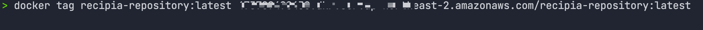 ecr docker image push