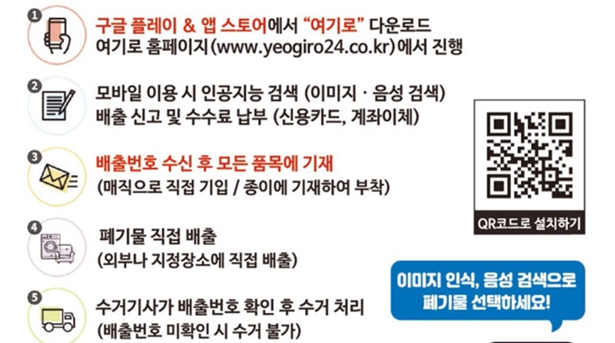 동대문구 폐가구 방문 무상수거 업체 이용절차
