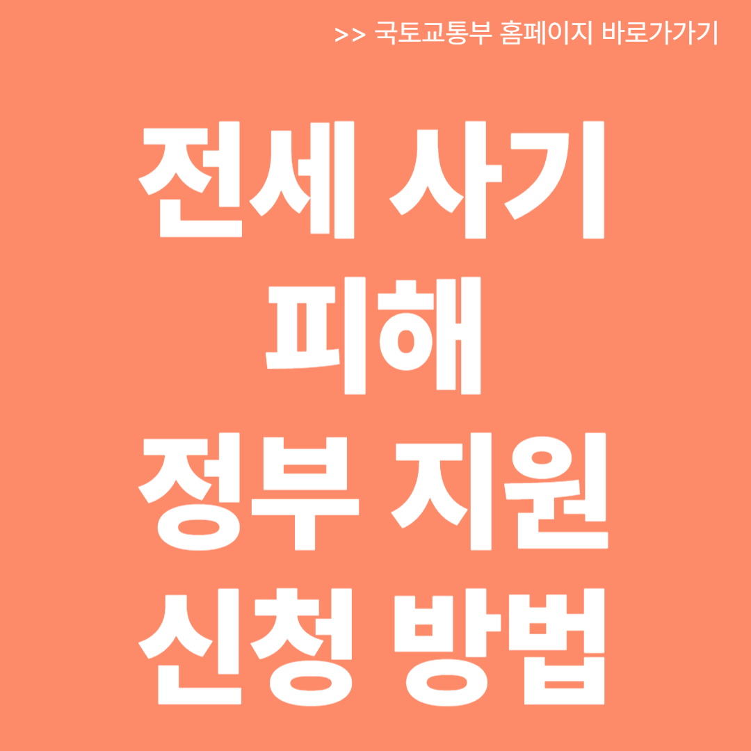 전세 사기 피해 지원