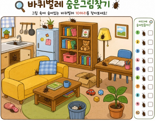 바퀴벌레는 공룡 시대부터 살아남았을까? 생명력이 강한 곤충 이야기 - 숨은그림찾기