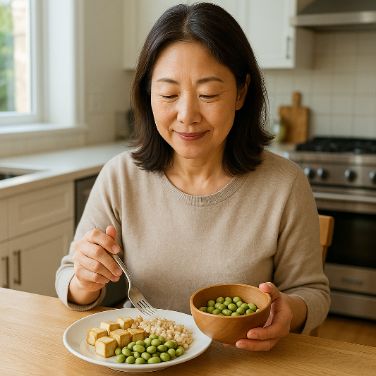 대두 섭취 이미지