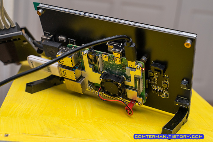 라즈베리파이 디스플레이 전원 USB-C 커넥터
