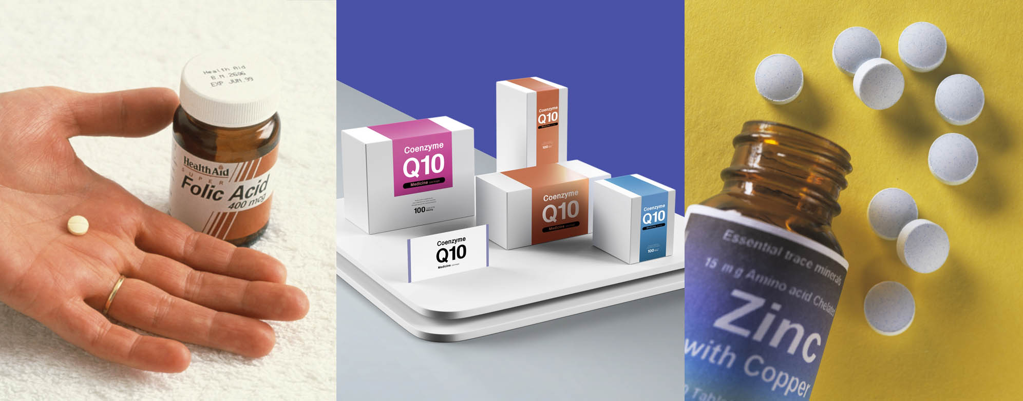 난임에 좋은 영양소(엽산, 코큐텐, 아연)