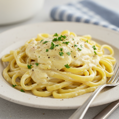 크림 치즈 파스타