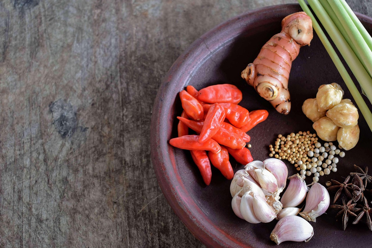 양념 재료 사진
