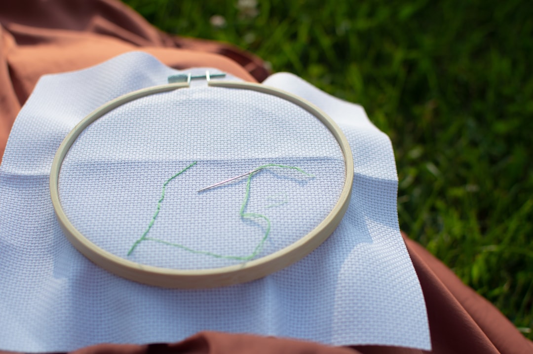 Sewing.
