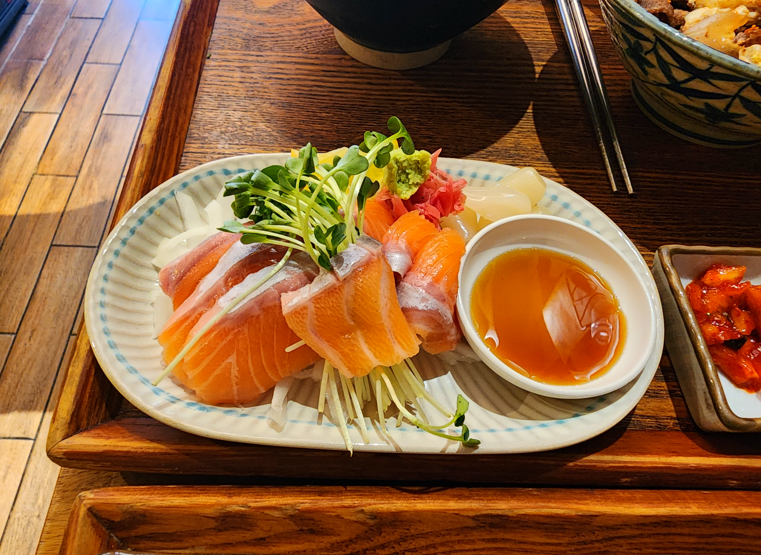 상미식당미니연어사시미