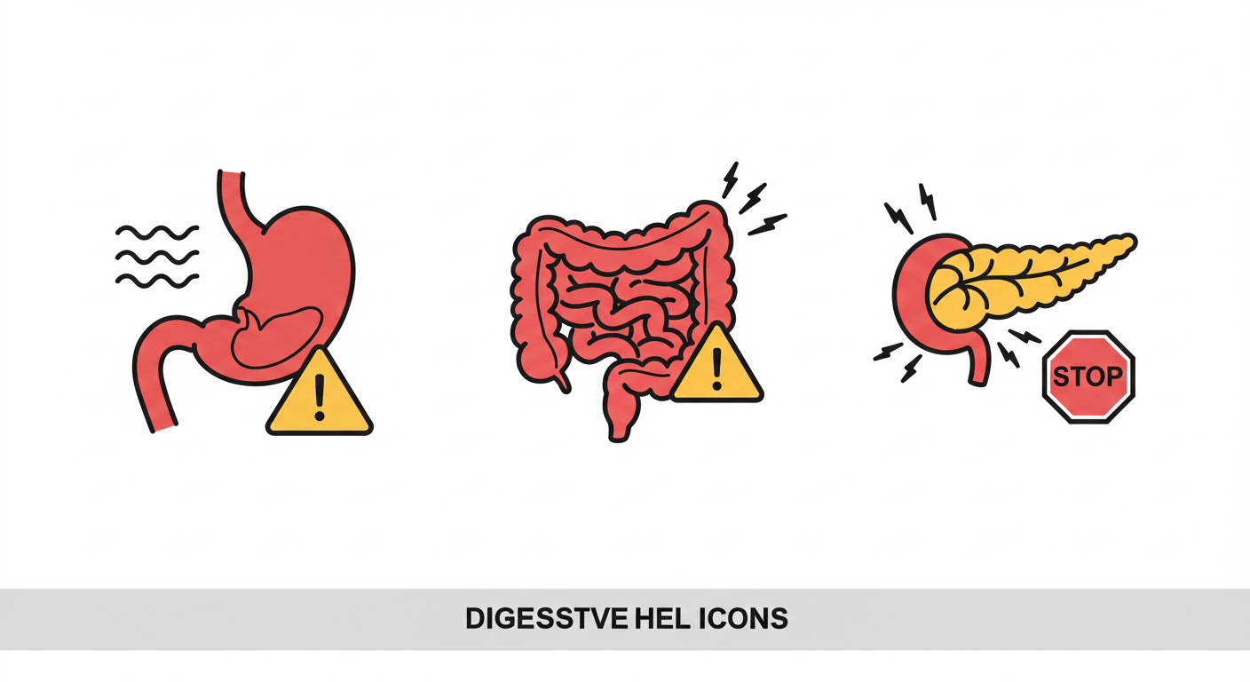 1. 위장관계 암: 위암, 대장암, 췌장암 등