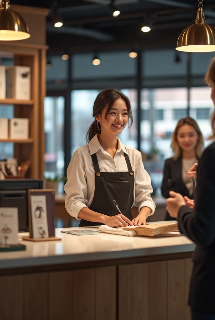 대출금액으로 제2의 도전을 하는 여자 이미지