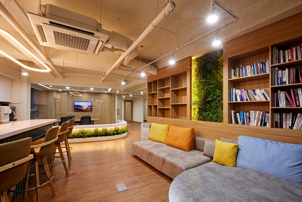 사무실휴게실디자인