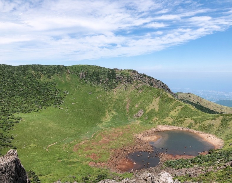 한라산 백록담