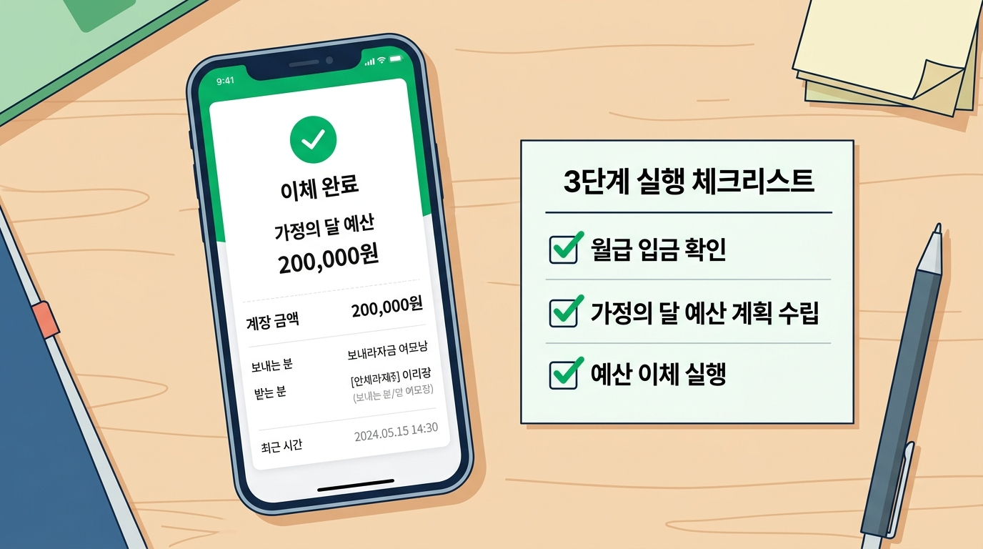 스마트폰 뱅킹 앱 화면