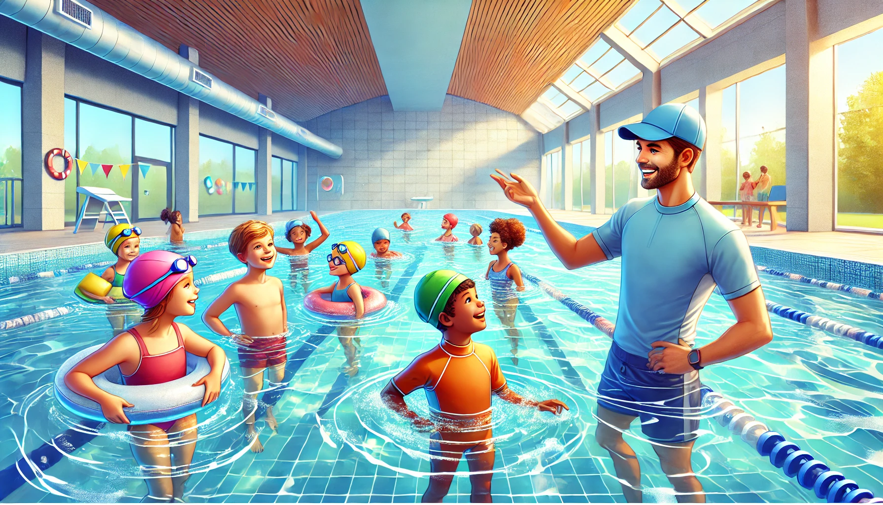 어린이 수영 배우기 - 쉽고 재미있는 교육 방법