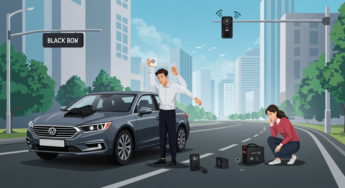 보험사대응, 도주차량