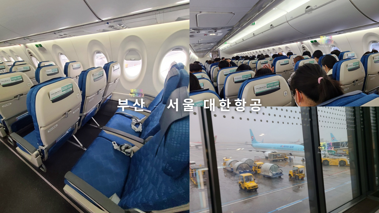 202302 부산 김해 (PUS) - 서울 김포 (GMP) 대한항공 탑승 후기 + 위탁 수하물 추가