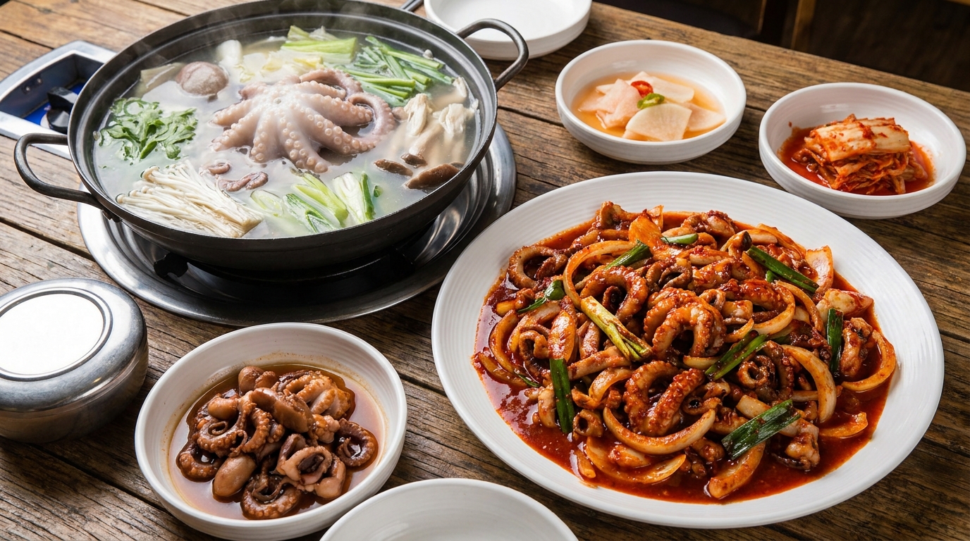 EBS1 극한 직업 신안군 낙지요리식당 맛집 위치정보