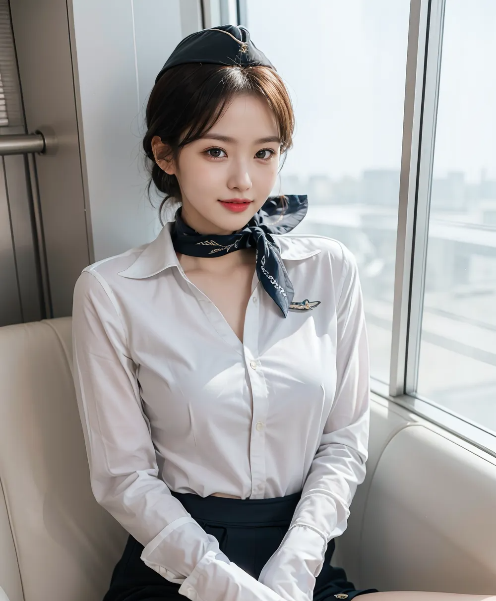 항공사 스튜어디스 컨셉