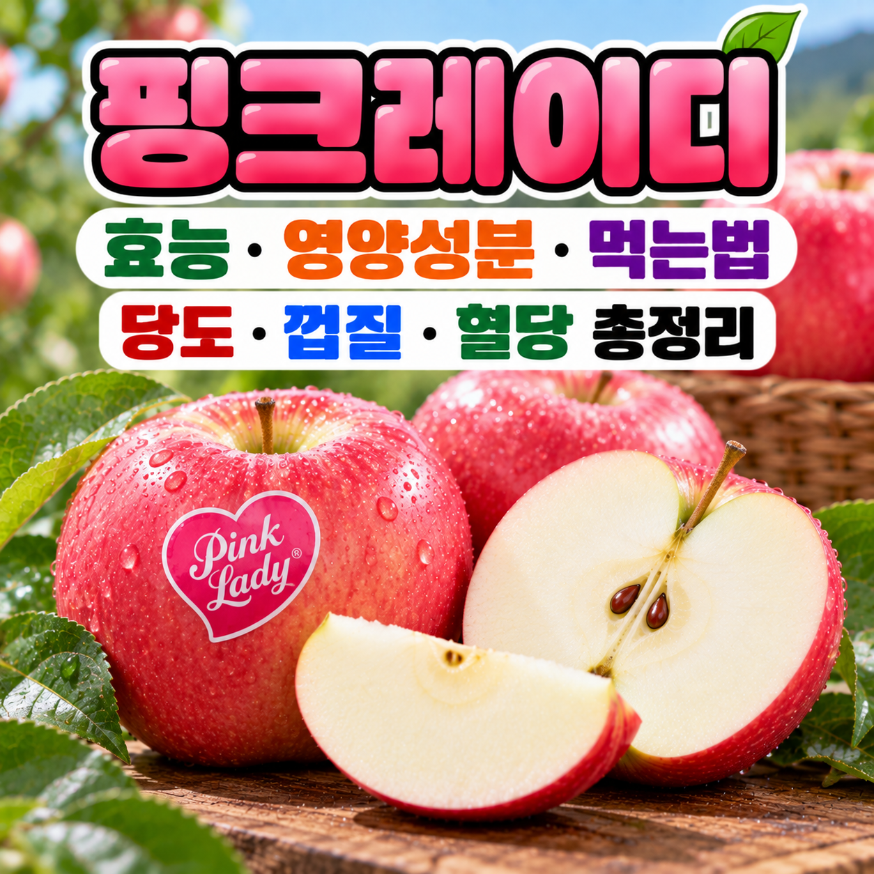 핑크레이디 효능