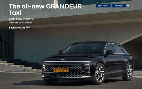 그랜저 LPG 택시