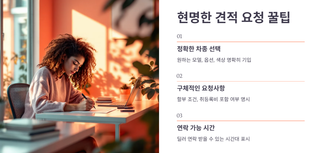 현명하게 견적 받는 꿀팁